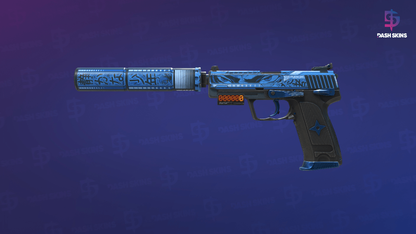 StatTrak™ USP-S | Silent Shot (Battle-Scarred) Screenshot Playside
