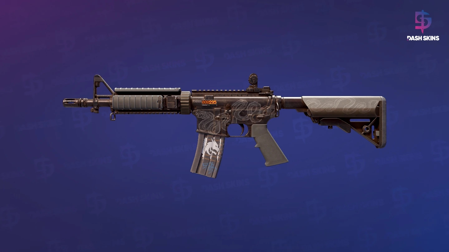 StatTrak™ M4A4 | Etch Lord (Well-Worn) Screenshot Playside