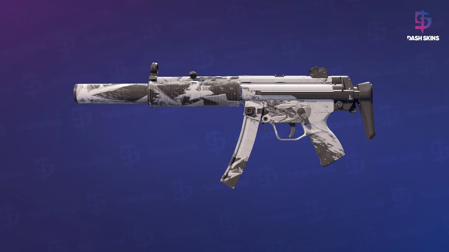 MP5-SD | Snow Splash (Factory New) Screenshot Playside