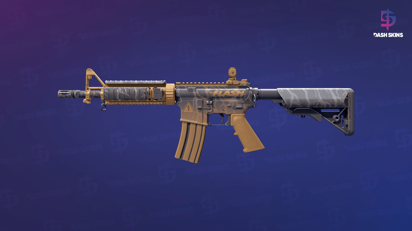 M4A4 | Sheet Lightning (Minimal Wear) Screenshot Playside