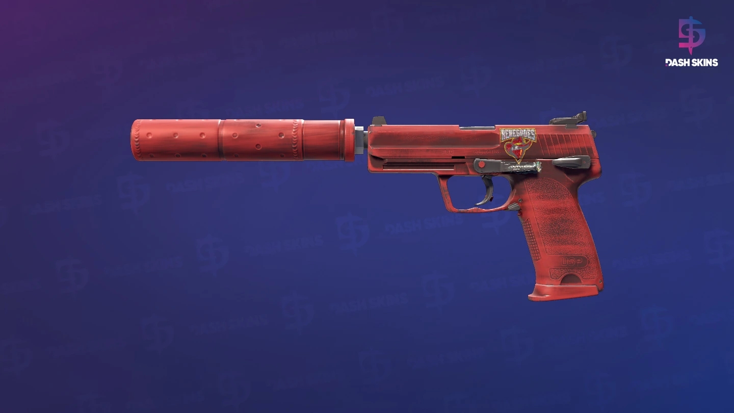 USP-S | Bleeding Edge (Minimal Wear) Screenshot Playside