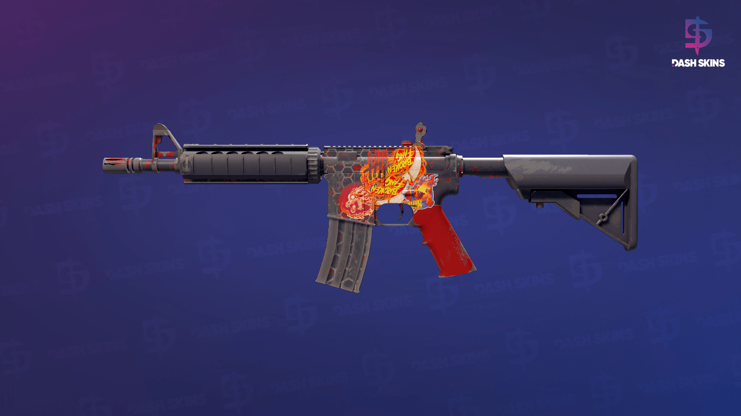 M4A4 | Converter (Minimal Wear) Screenshot Playside
