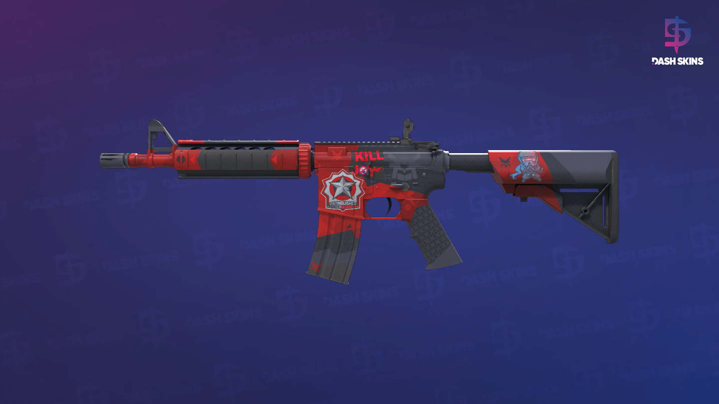 M4A4 | Evil Daimyo (Factory New) Screenshot Playside