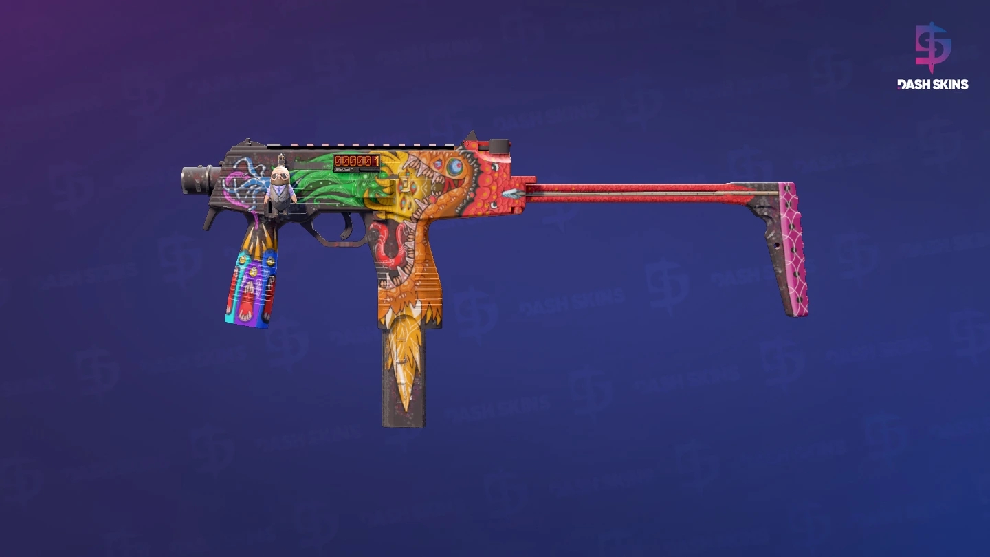 StatTrak™ MP9 | Food Chain (Minimal Wear) Screenshot Playside