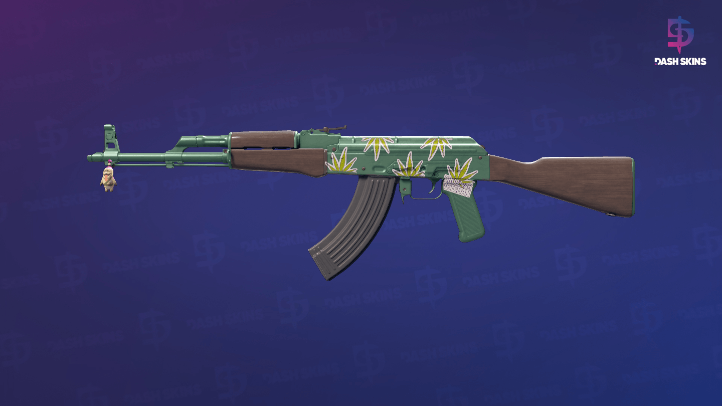 AK-47 | Wintergreen (Factory New) Screenshot Playside