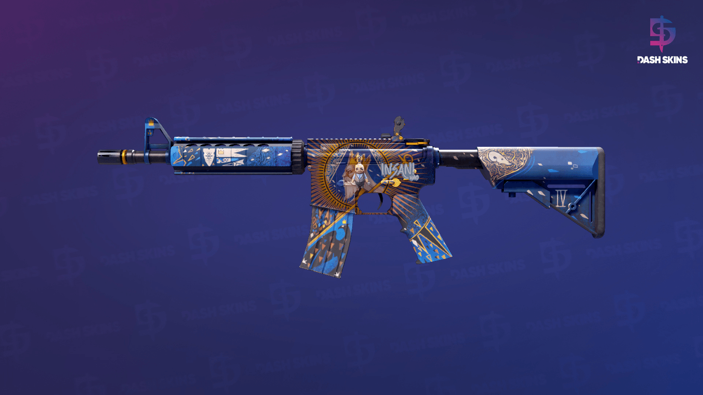 M4A4 | The Emperor (Minimal Wear) Screenshot Playside