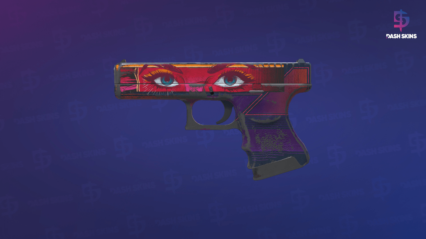 Glock-18 | Vogue (Battle-Scarred) Screenshot Playside