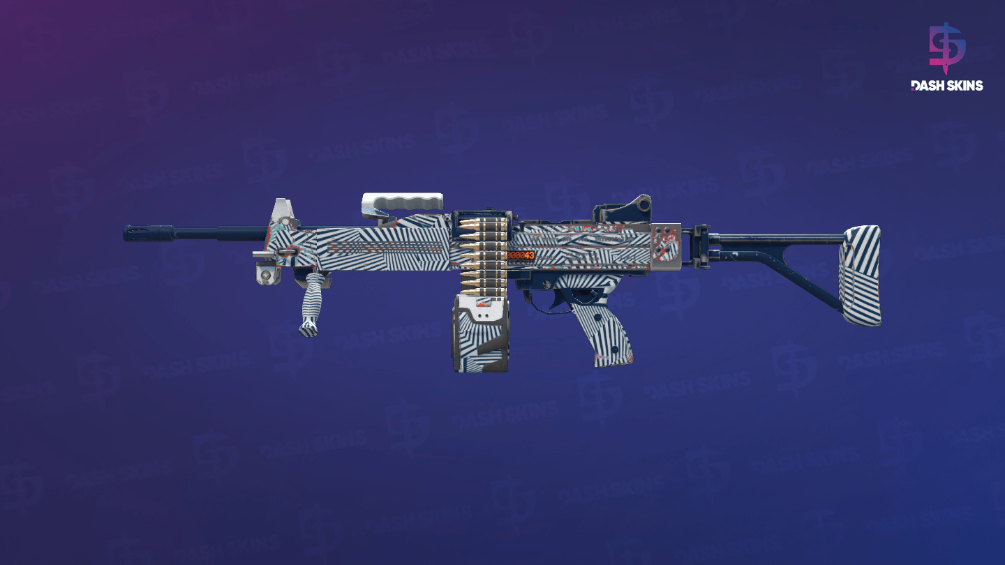 StatTrak™ Negev | Dazzle (Field-Tested) Screenshot Playside
