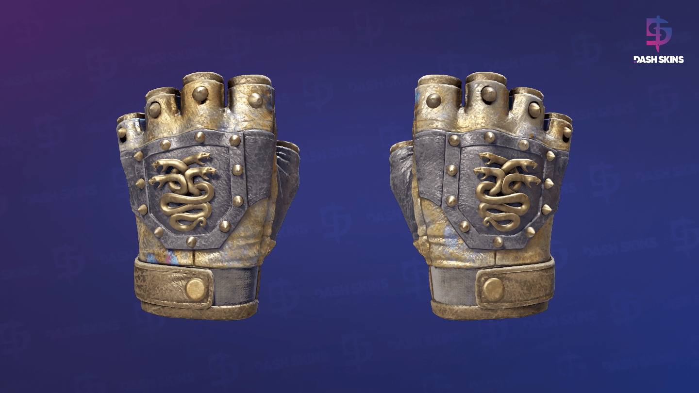 ★ Hydra Gloves | Case Hardened (Well-Worn) Screenshot Playside