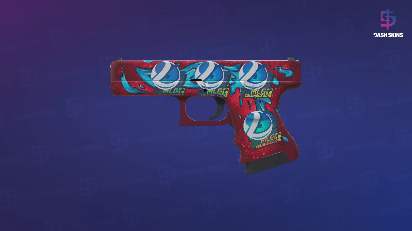 Glock-18 | Water Elemental (Factory New) Screenshot Playside