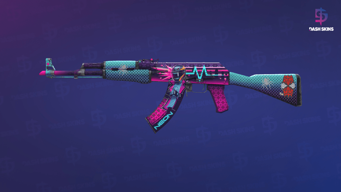 AK-47 | Neon Rider (Field-Tested) Screenshot Playside