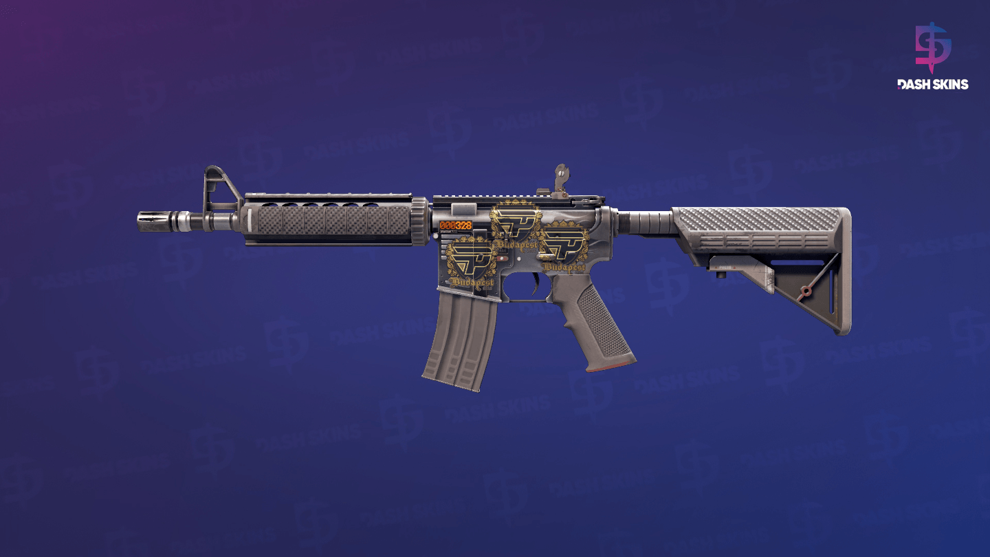 StatTrak™ M4A4 | Magnesium (Field-Tested) Screenshot Playside