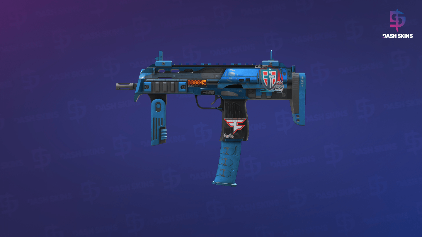 StatTrak™ MP7 | Cirrus (Field-Tested) Screenshot Playside