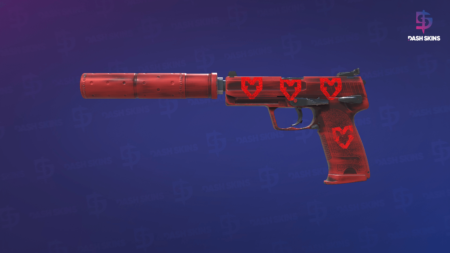 USP-S | Bleeding Edge (Minimal Wear) Screenshot Playside