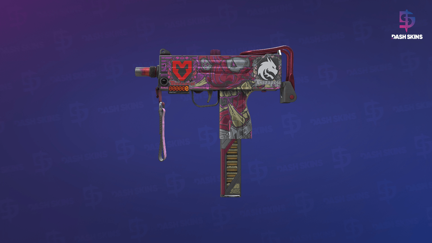 StatTrak™ MAC-10 | Saibā Oni (Field-Tested) Screenshot Playside
