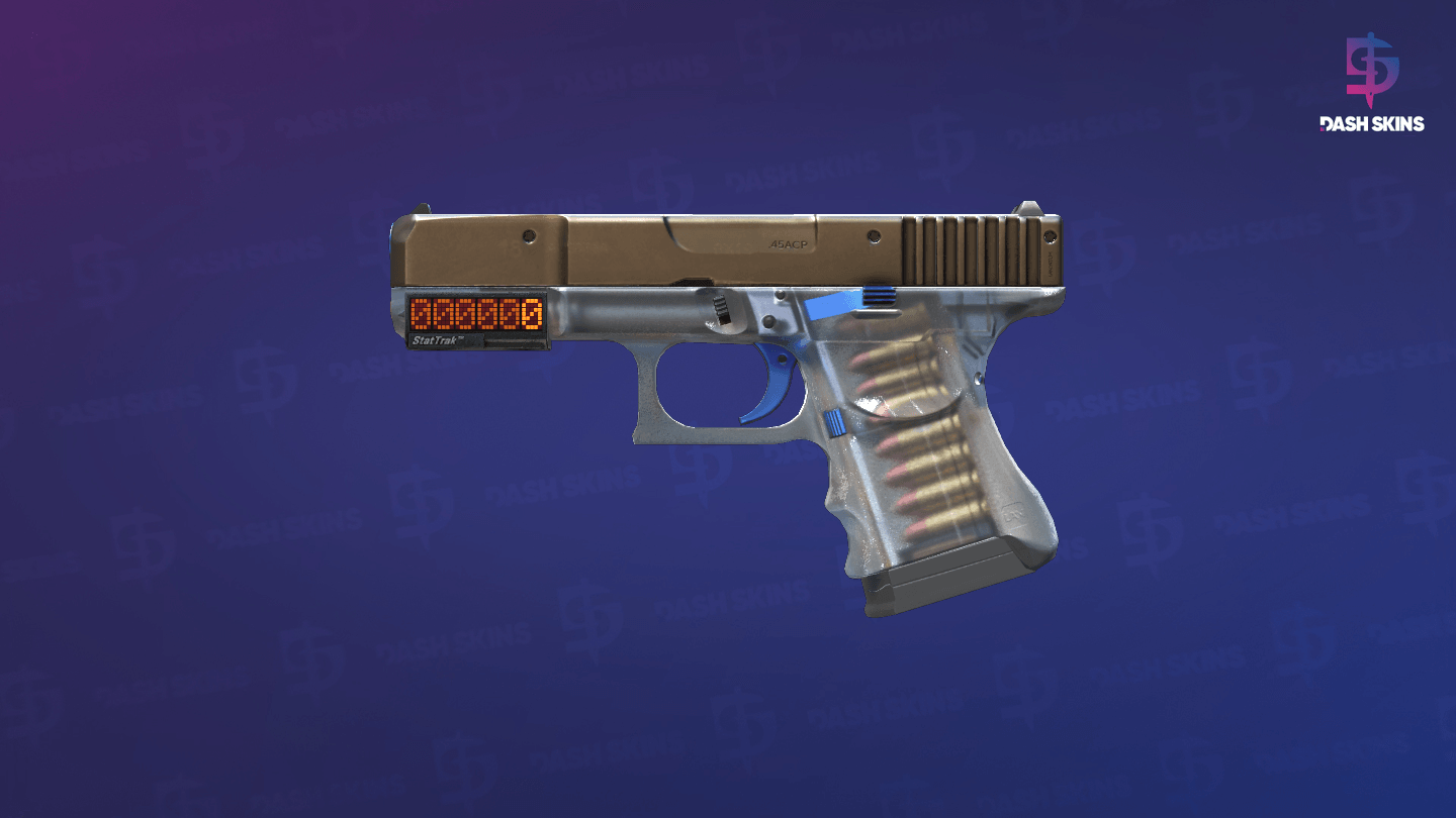 StatTrak™ Glock-18 | Clear Polymer (Minimal Wear) Screenshot Playside