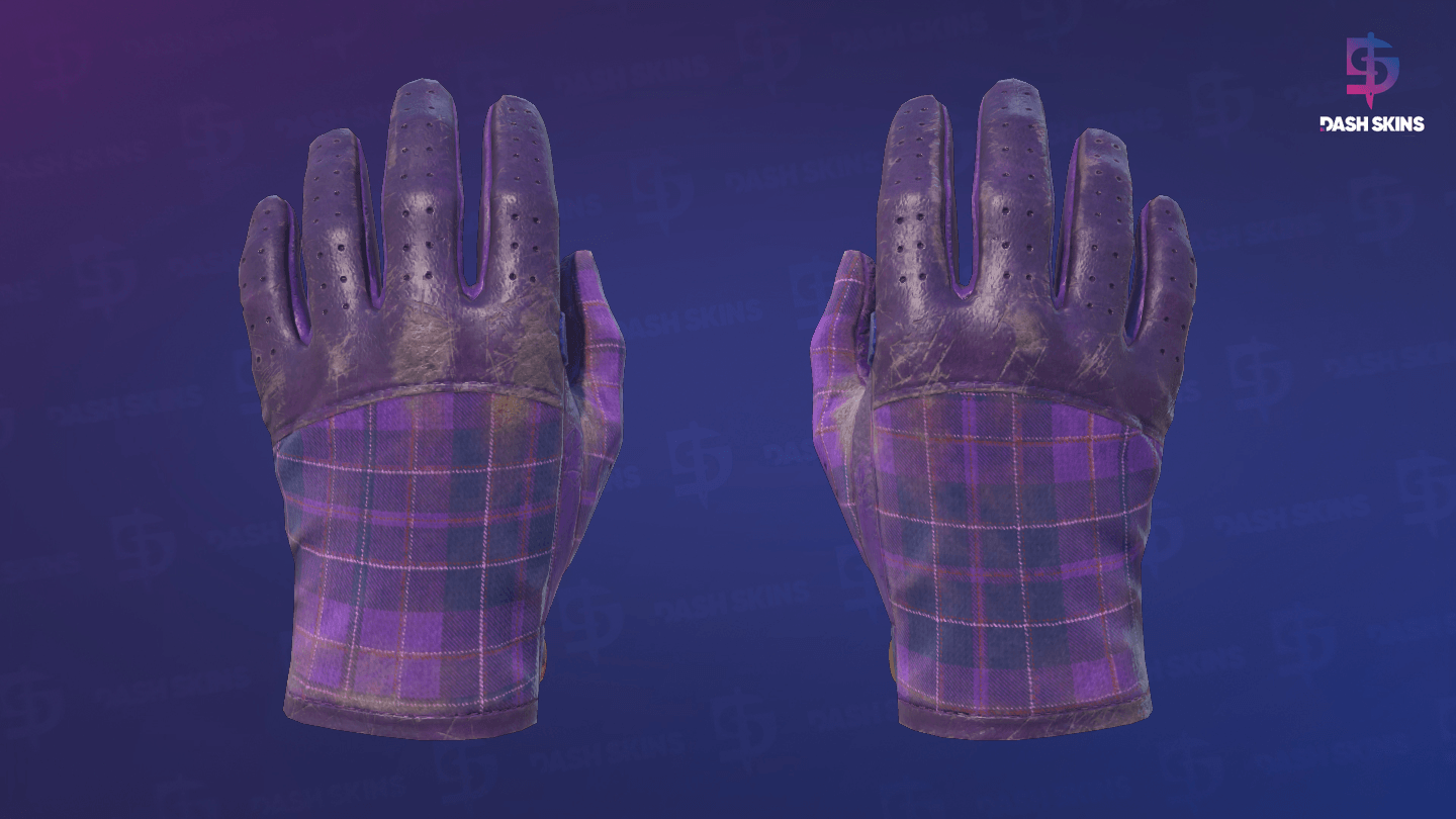 ★ Driver Gloves | Imperial Plaid (Battle-Scarred) Screenshot Playside