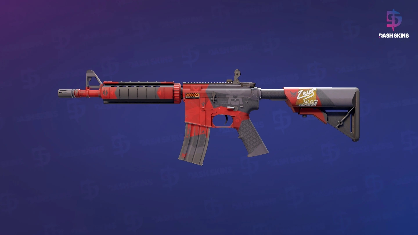 StatTrak™ M4A4 | Evil Daimyo (Field-Tested) Screenshot Playside