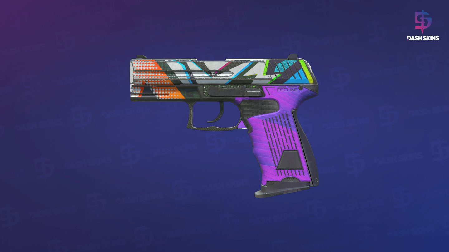 P2000 | Wicked Sick (Well-Worn) Screenshot Playside