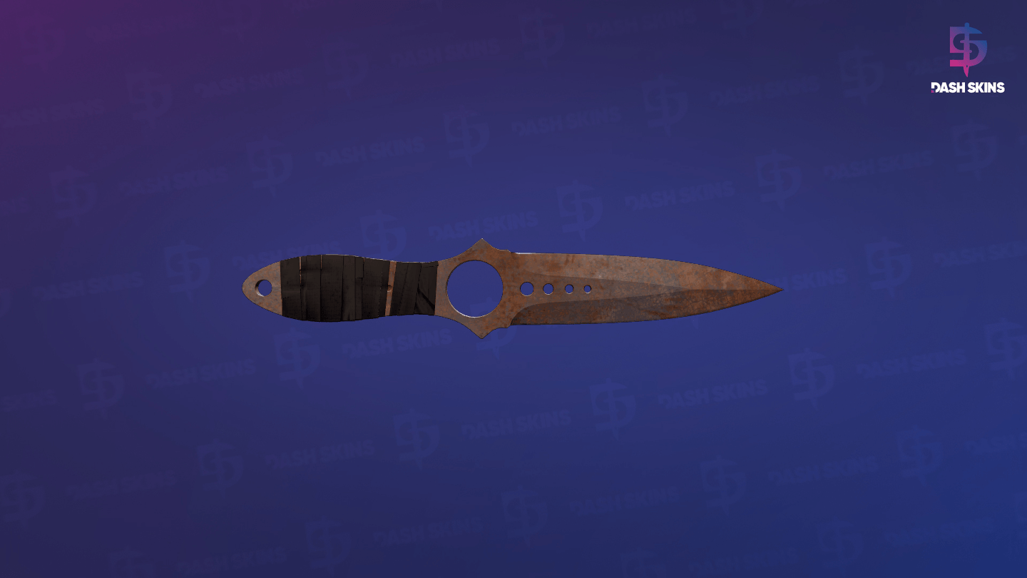 ★ Skeleton Knife | Rust Coat (Battle-Scarred) Screenshot Playside