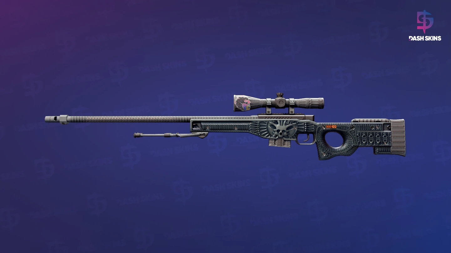 StatTrak™ AWP | Exoskeleton (Field-Tested) Screenshot Playside