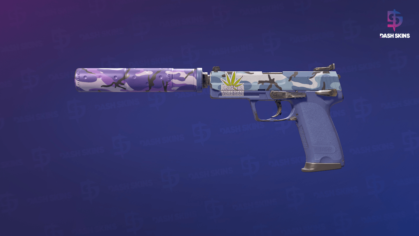 USP-S | Alpine Camo (Field-Tested) Screenshot Playside