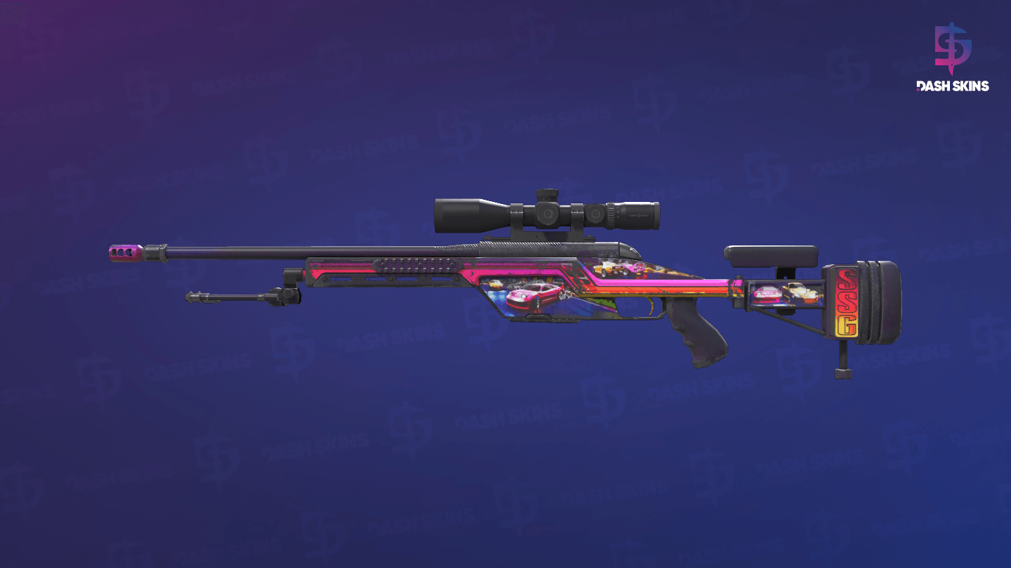 SSG 08 | Turbo Peek (Field-Tested) Screenshot Playside