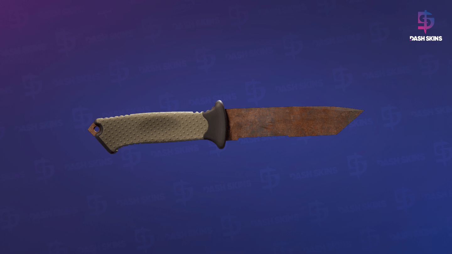 ★ Ursus Knife | Rust Coat (Battle-Scarred) Screenshot Playside