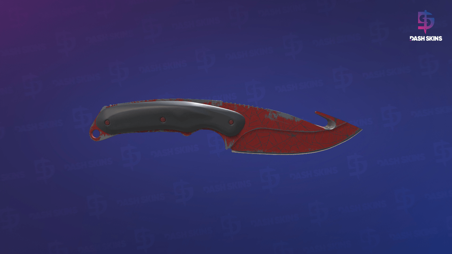 ★ Gut Knife | Crimson Web (Field-Tested) Screenshot Playside