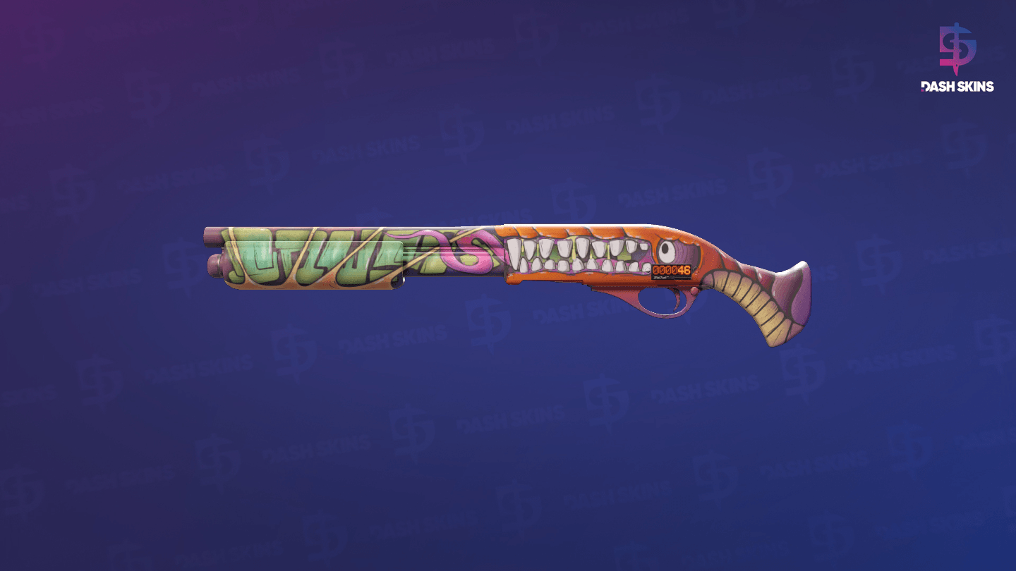 StatTrak™ Sawed-Off | Devourer (Minimal Wear) Screenshot Playside