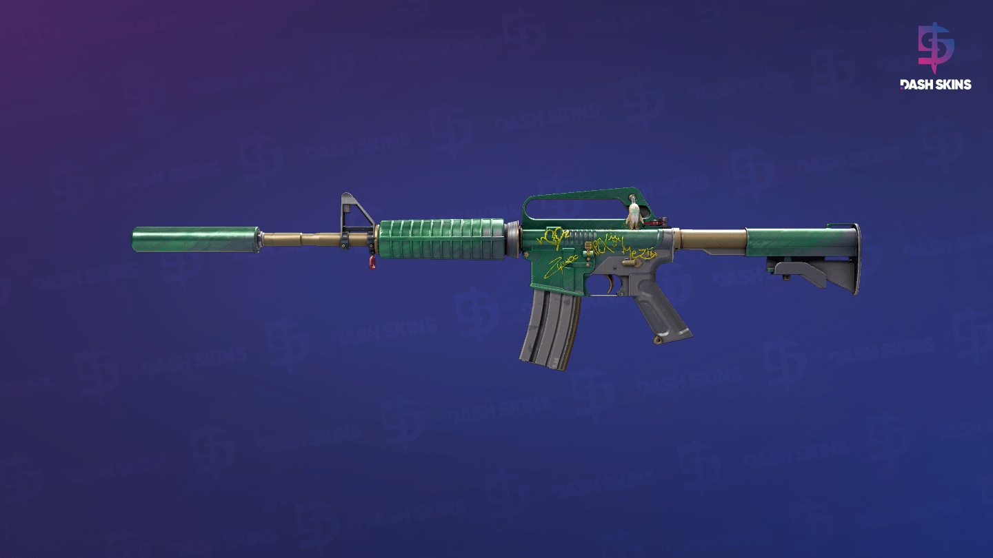 M4A1-S | Electrum (Minimal Wear) Screenshot Playside