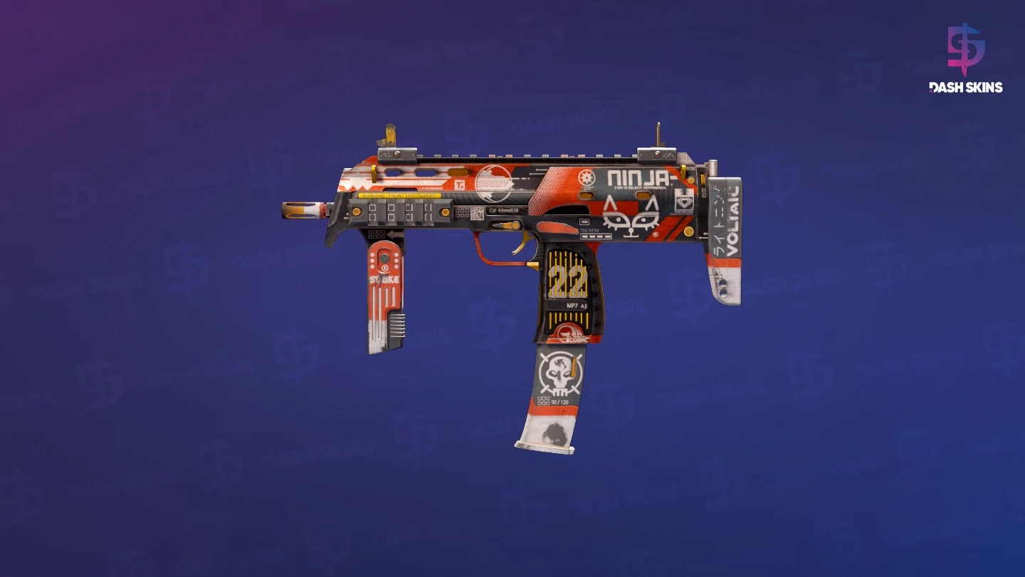 MP7 | Bloodsport (Field-Tested) Screenshot Playside