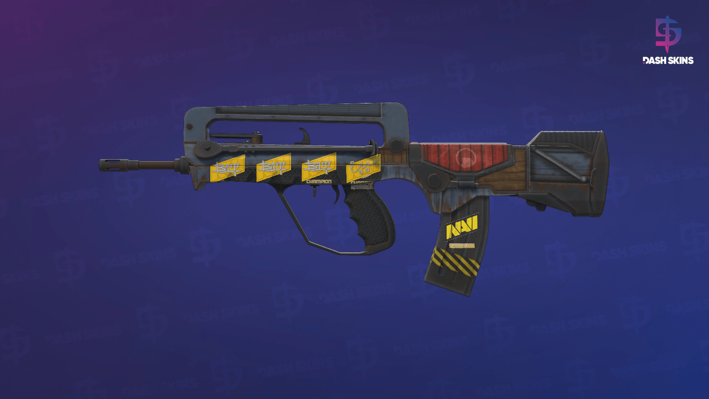 FAMAS | Decommissioned (Minimal Wear) Screenshot Playside