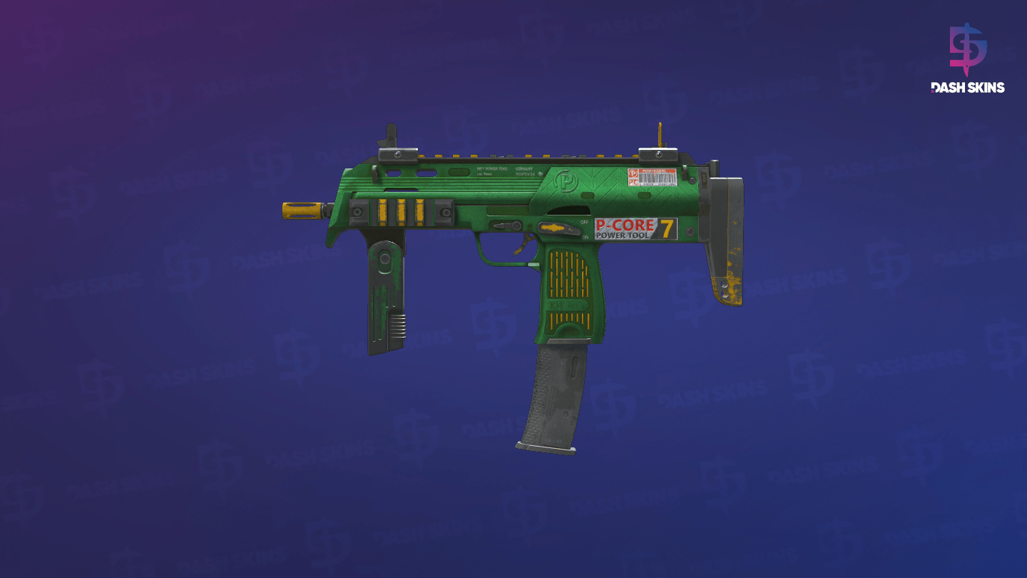 MP7 | Powercore (Well-Worn) Screenshot Playside