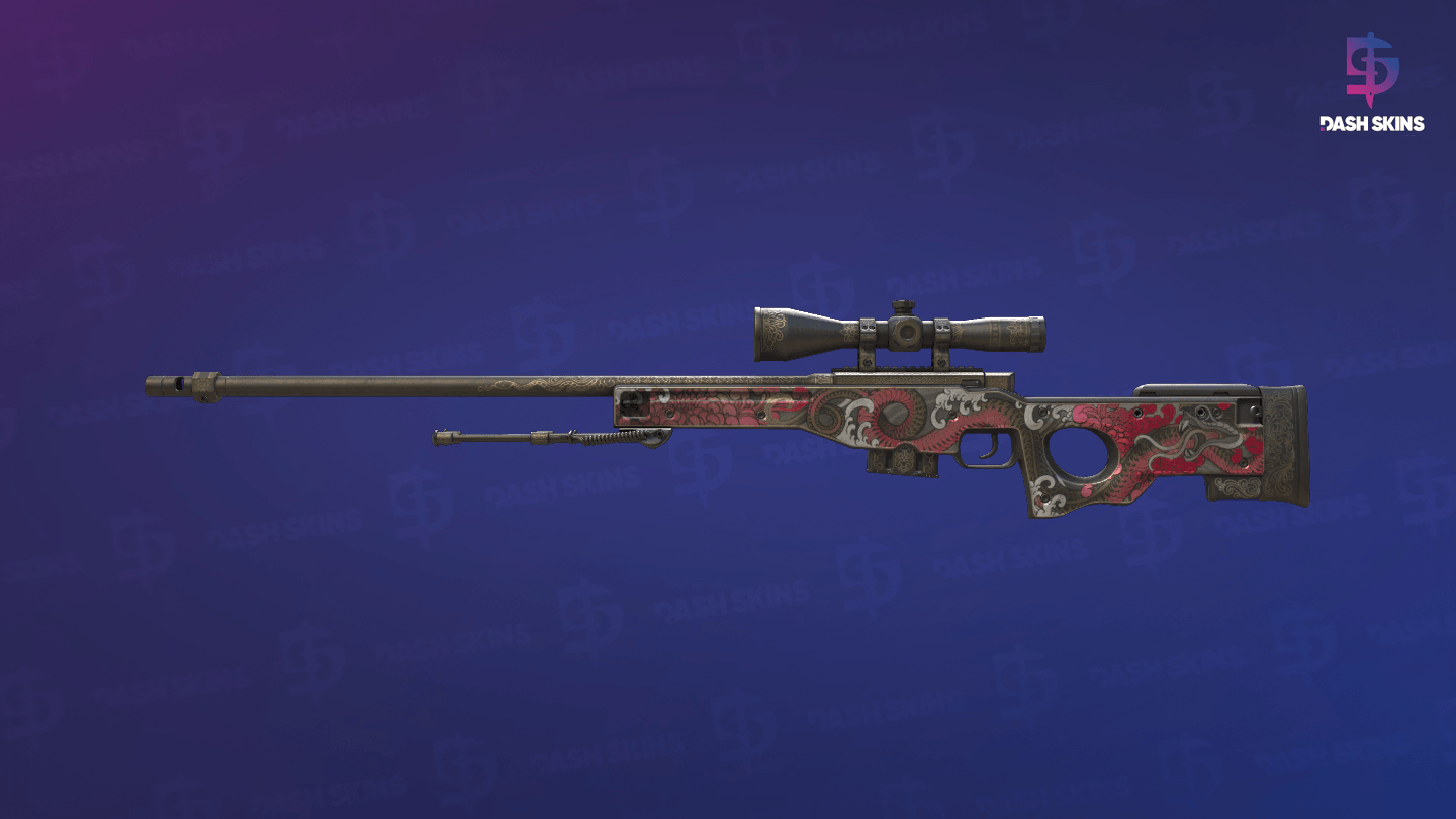 AWP | Duality (Well-Worn) Screenshot Playside