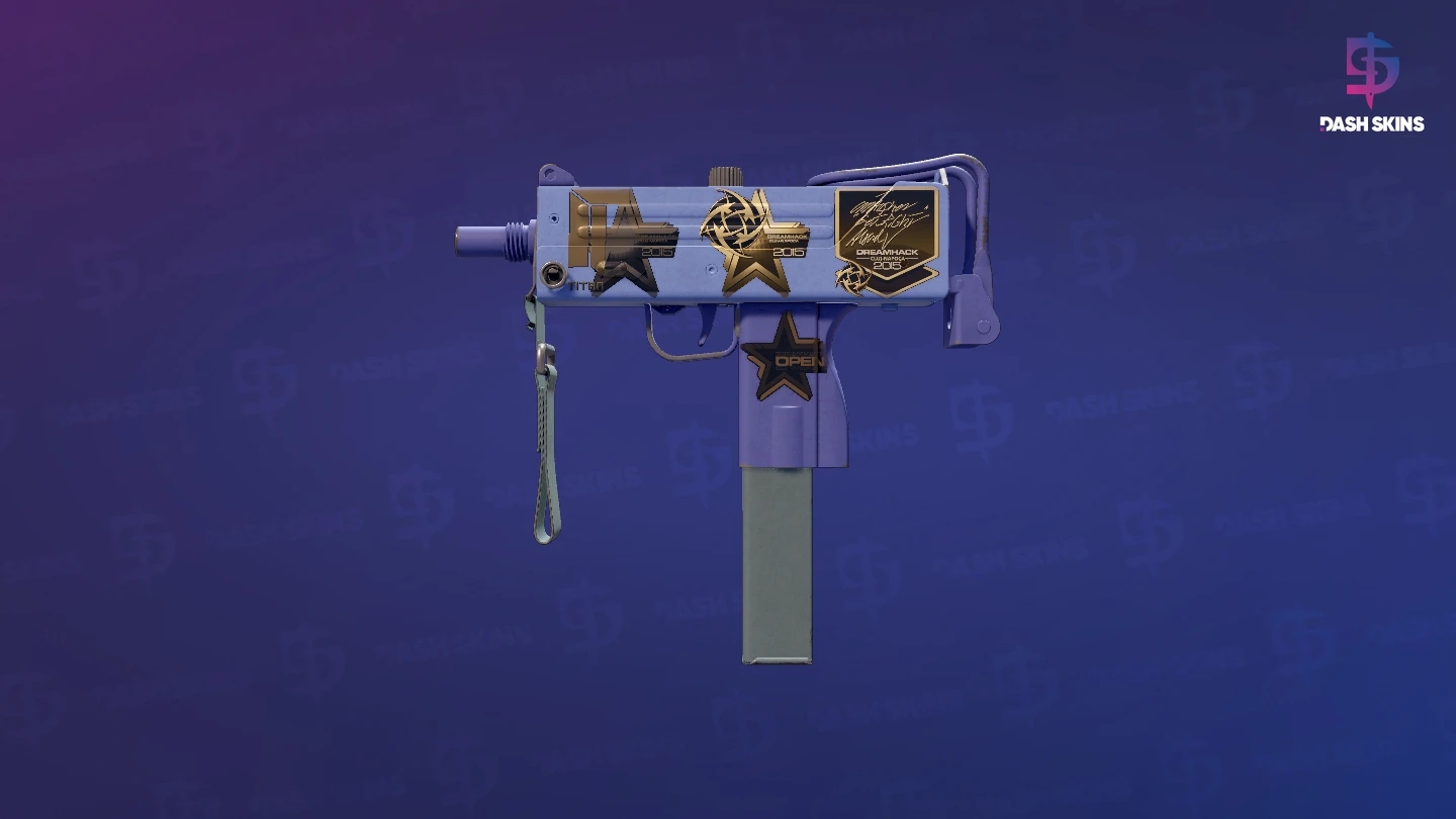 Souvenir MAC-10 | Indigo (Field-Tested) Screenshot Playside