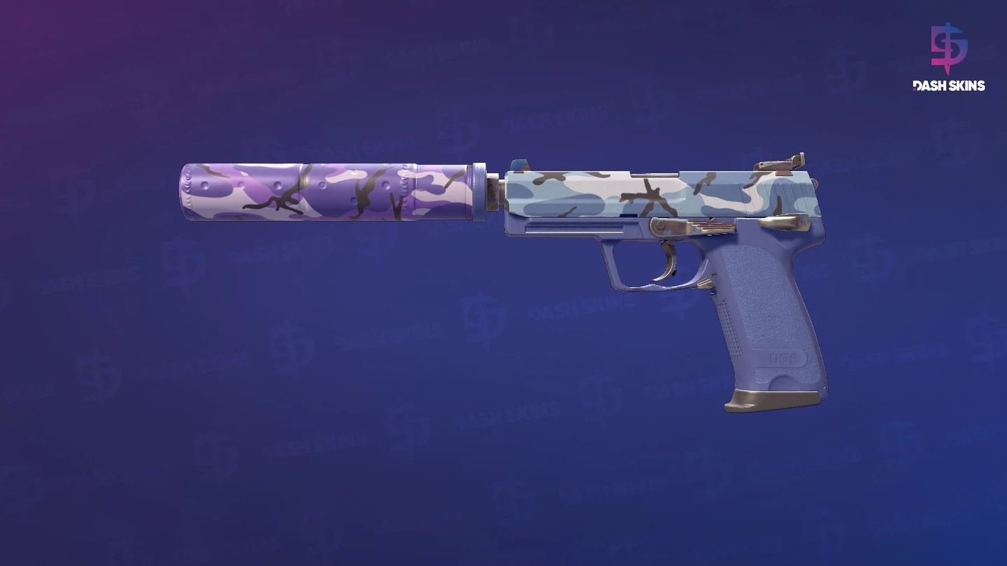 USP-S | Alpine Camo (Minimal Wear) Screenshot Playside