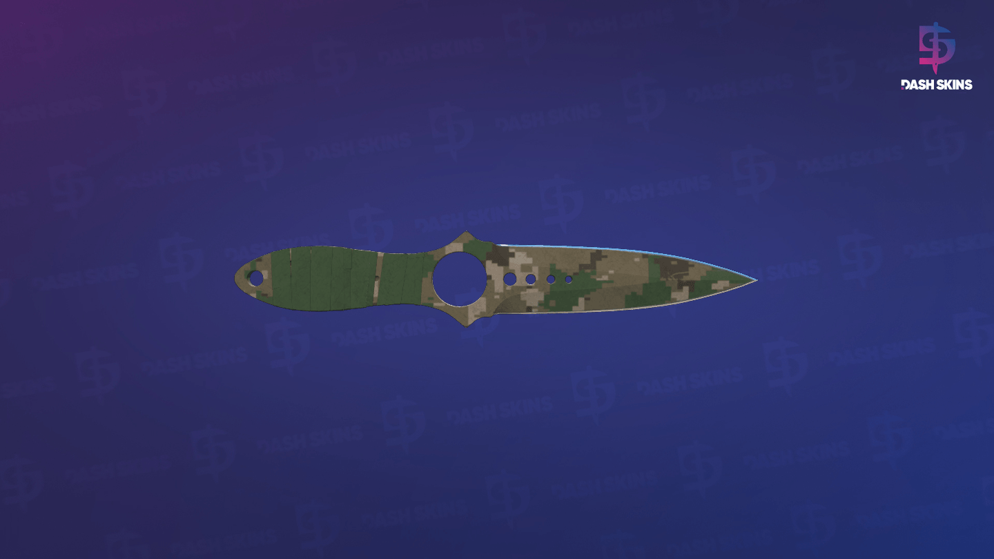 ★ Skeleton Knife | Forest DDPAT (Well-Worn) Screenshot Playside