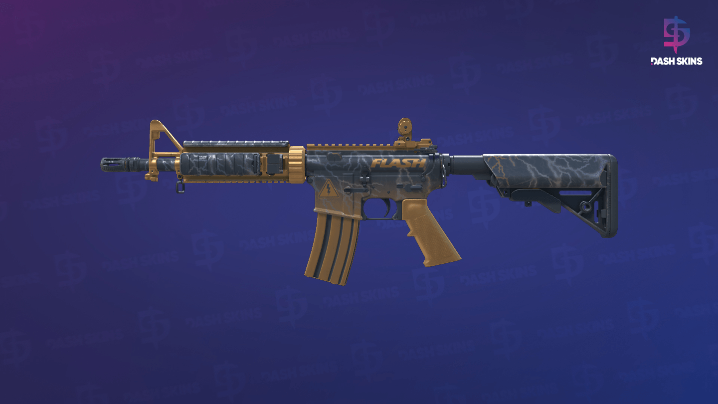 M4A4 | Sheet Lightning (Minimal Wear) Screenshot Playside