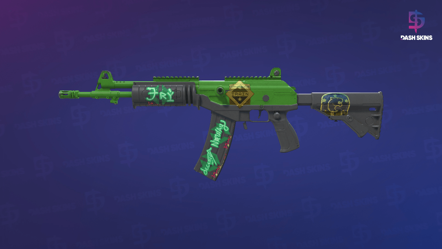 Souvenir Galil AR | Green Apple (Field-Tested) Screenshot Playside