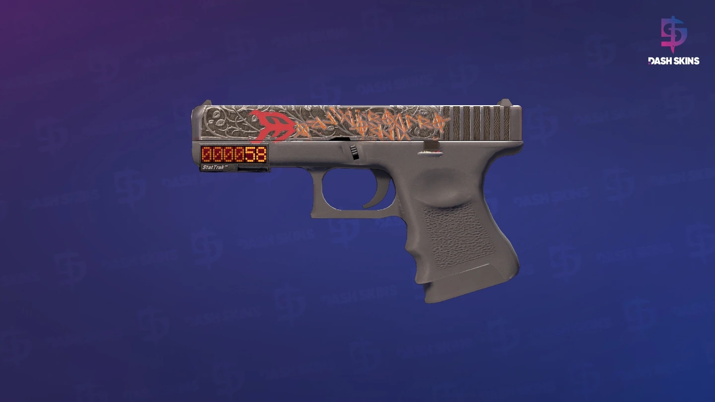 StatTrak™ Glock-18 | Ironwork (Field-Tested) Screenshot Playside