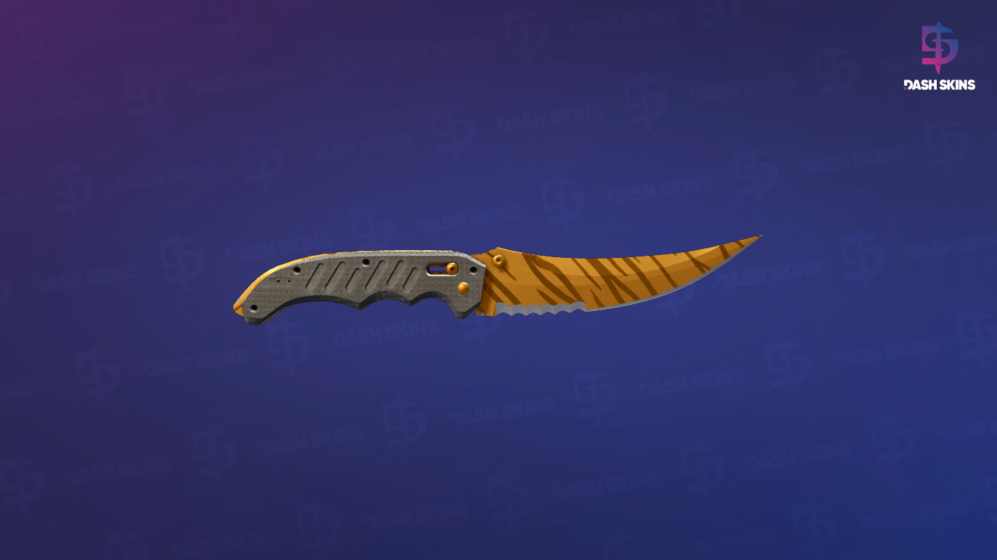 ★ Flip Knife | Tiger Tooth (Factory New) Screenshot Playside