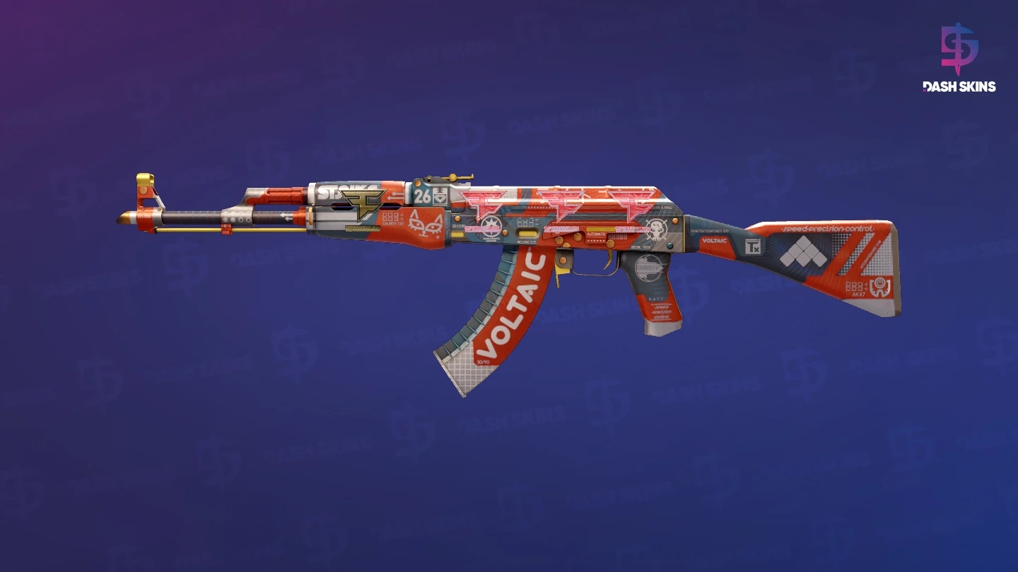 AK-47 | Bloodsport (Minimal Wear) Screenshot Playside