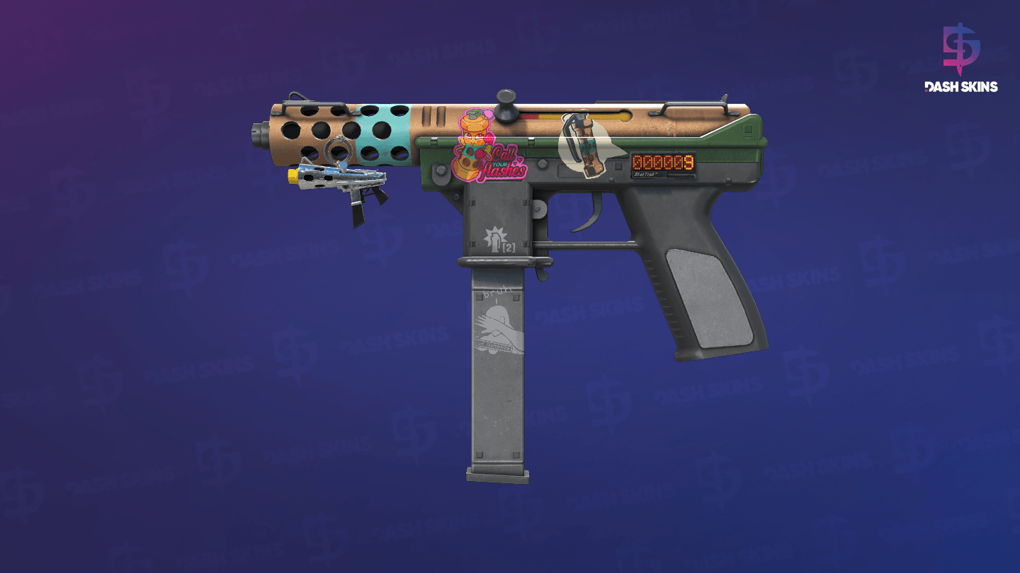 StatTrak™ Tec-9 | Flash Out (Factory New) Screenshot Playside