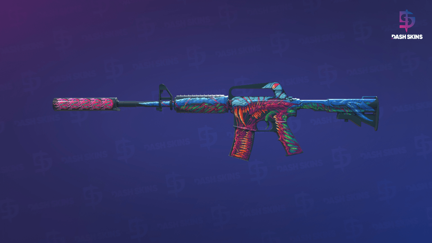 M4A1-S | Hyper Beast (Minimal Wear) Screenshot Playside