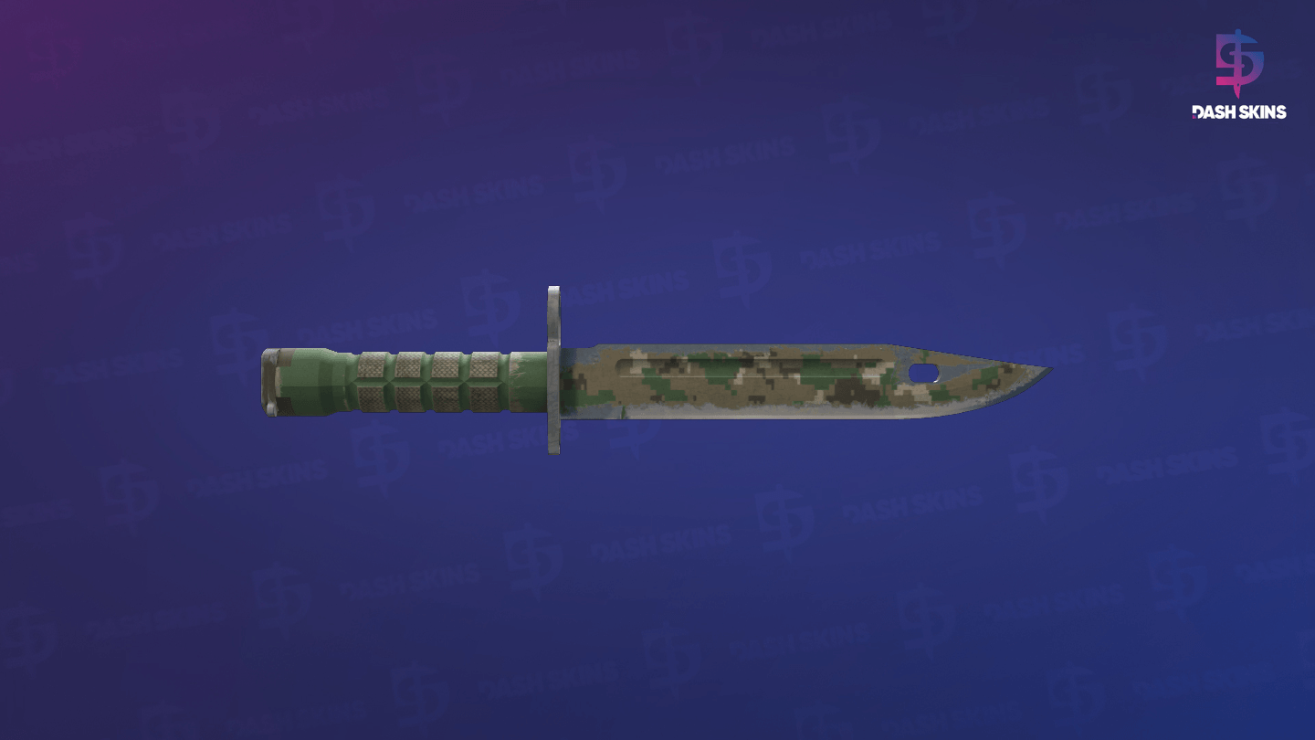 ★ Bayonet | Forest DDPAT (Well-Worn) Screenshot Playside