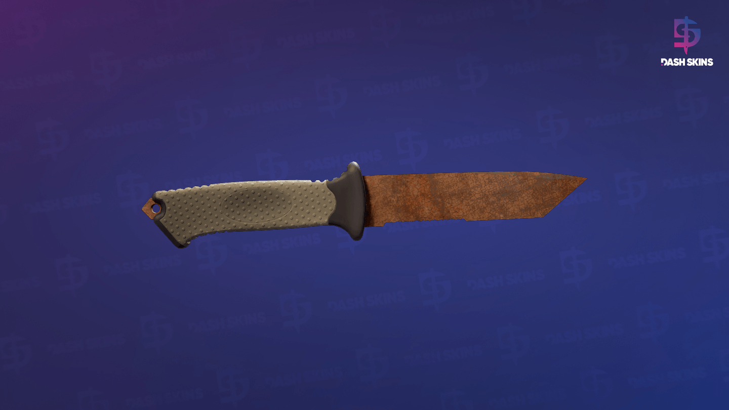 ★ Ursus Knife | Rust Coat (Battle-Scarred) Screenshot Playside