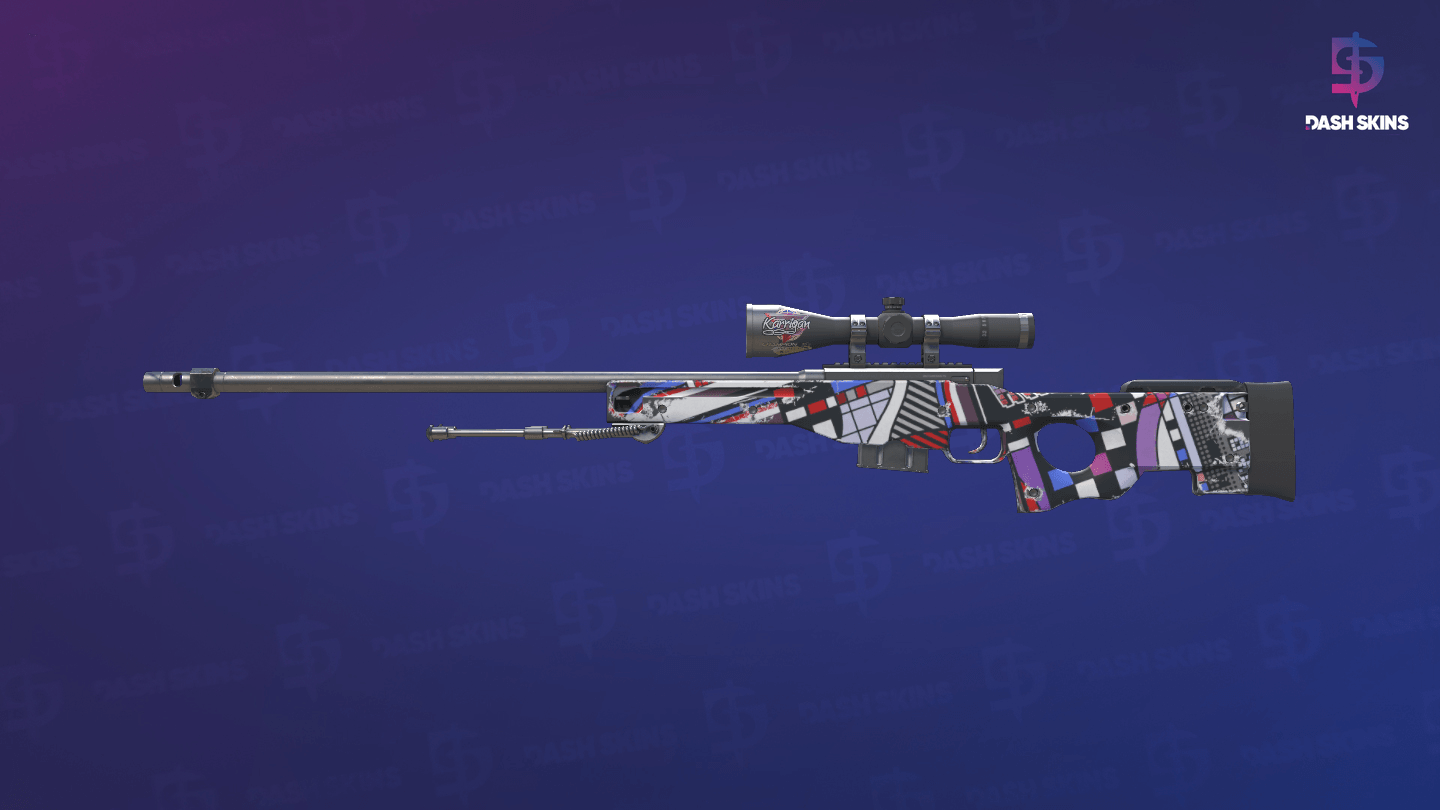 AWP | POP AWP (Minimal Wear) Screenshot Playside