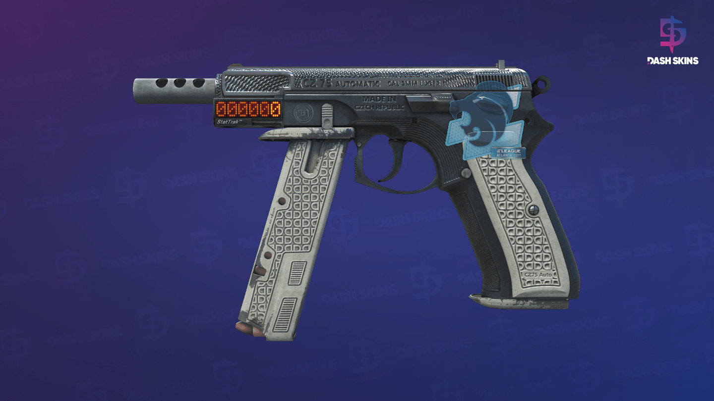 StatTrak™ CZ75-Auto | Imprint (Well-Worn) Screenshot Playside