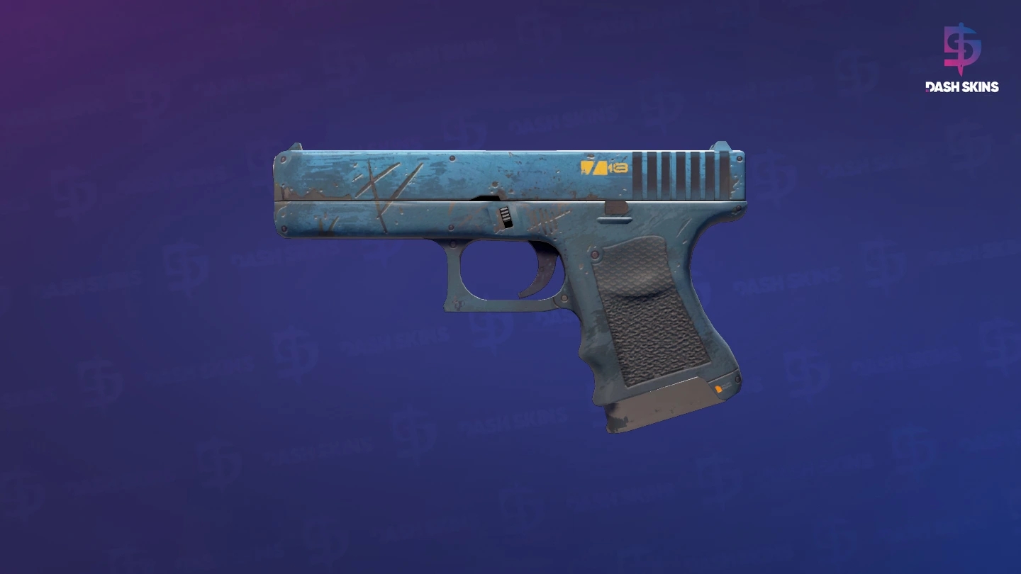Glock-18 | Off World (Well-Worn) Screenshot Playside